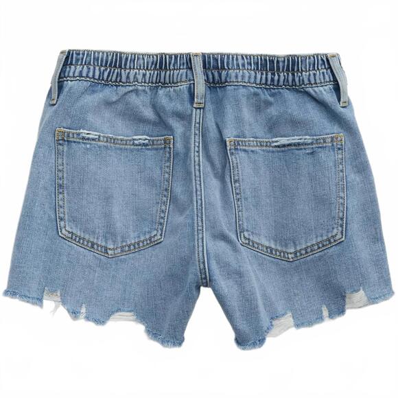 AE Aerie Daydream Distressed Denim Short American Eagle Casual Blue NWT XS - Picture 3 of 8